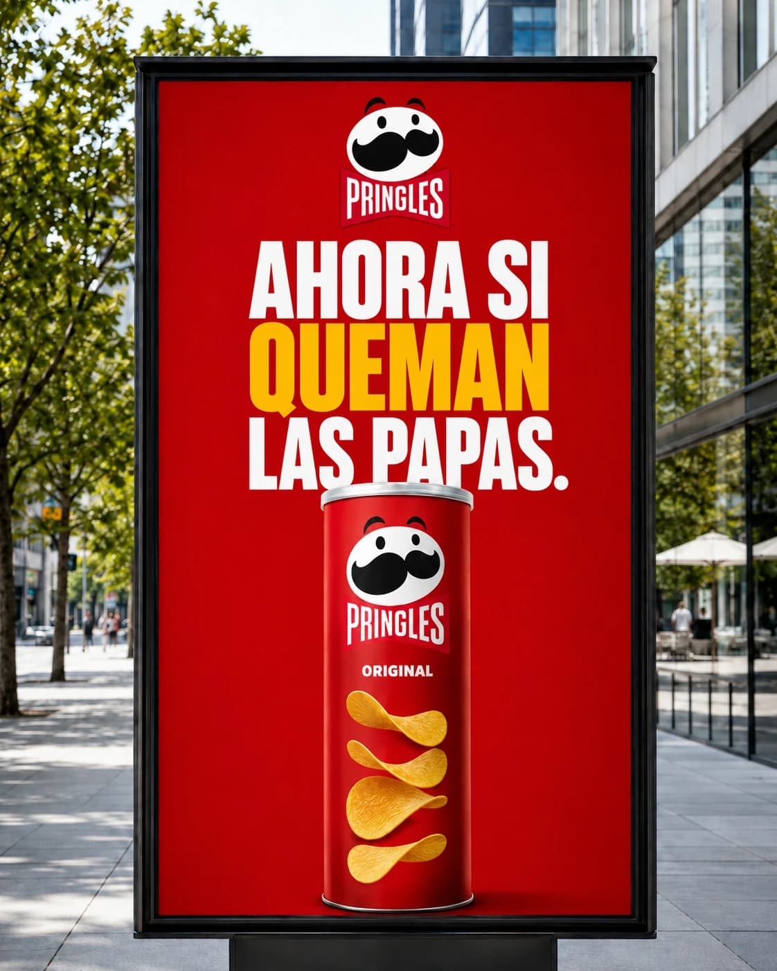 Pringles, dirección creativa y campaña